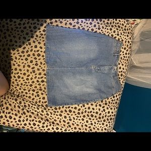 Gloria Vanderbilt Jean skirt